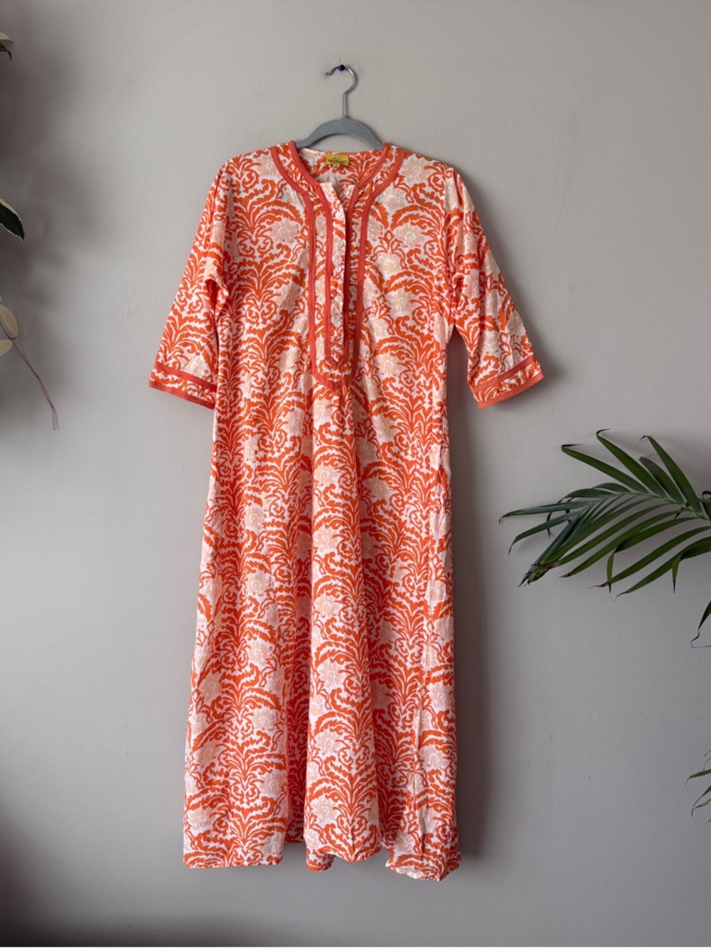 Roberta Roller Rabbit maxi dress coverup M